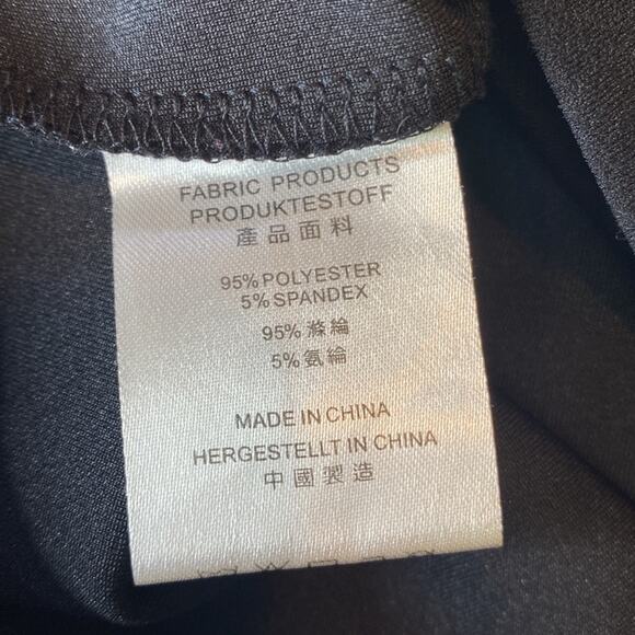 Miusol Black Wrap Peep Hole Little Black Dress Size Medium - Picture 8 of 8